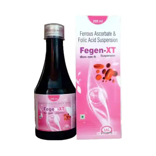 Fegen XT Syrup (1 Bottle of 200 ml Syrup)