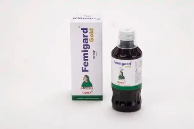 Femigard Gold Syrup (1 Bottle of 200 ml Syrup)