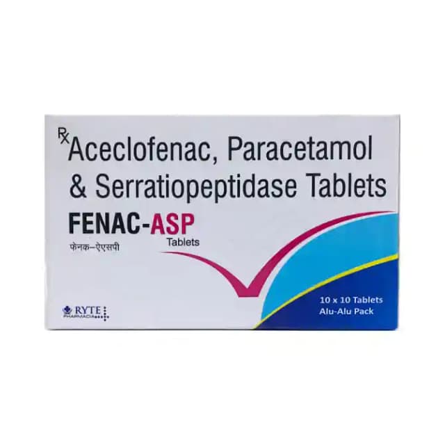 Fenac ASP (10 tablets in 1 strip)