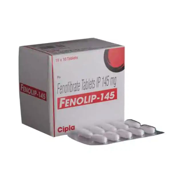 Fenolip 145 (10 tablets in 1 strip)