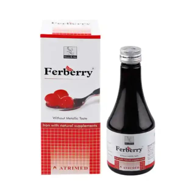 Ferberry Syrup (1 Bottle of 180 ml Syrup)