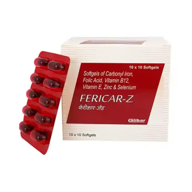 Fericar Z (1 Strip Of 10 capsules)