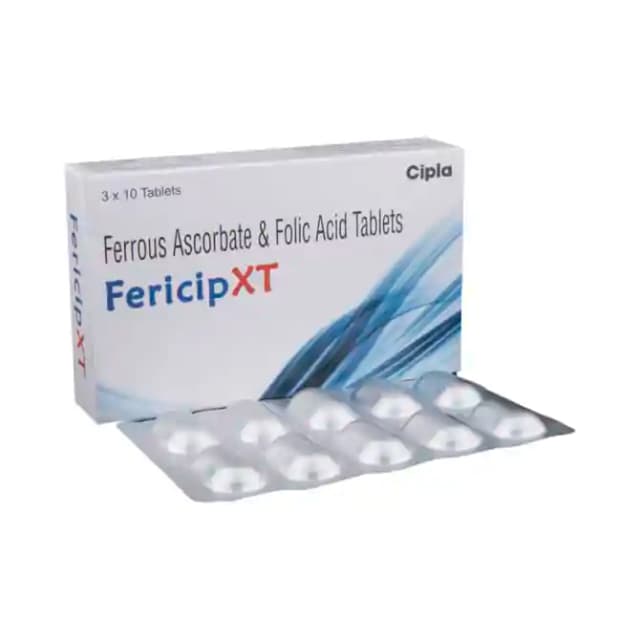 Fericip XT (10 tablets in 1 strip)