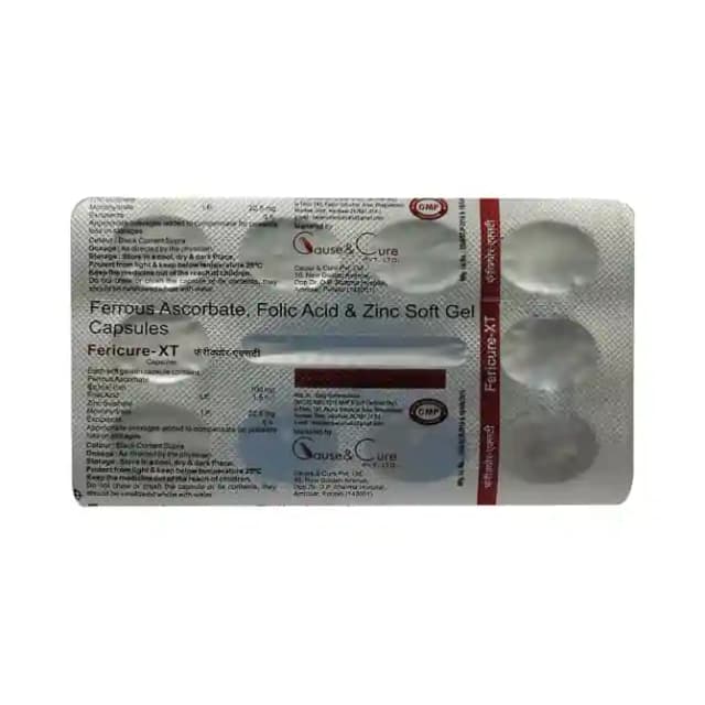 Fericure XT (1 Strip Of 10 capsules)