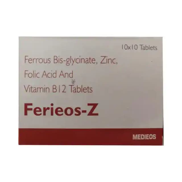 Ferieos Z (1 Strip Of 10 tablets)