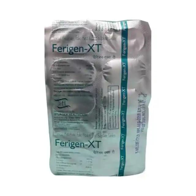 Ferigen XT (1 Strip Of 10 tablets)