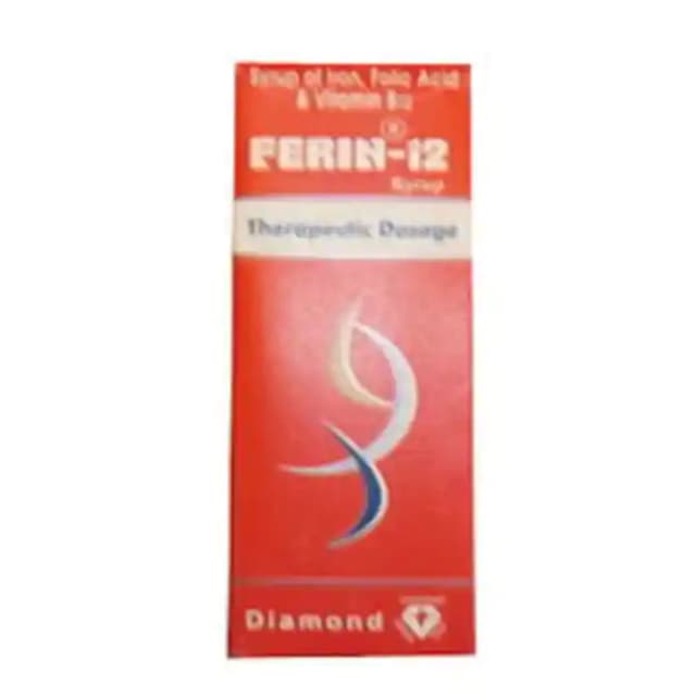 Ferin 12 Syrup (1 Bottle of 200 ml Syrup)