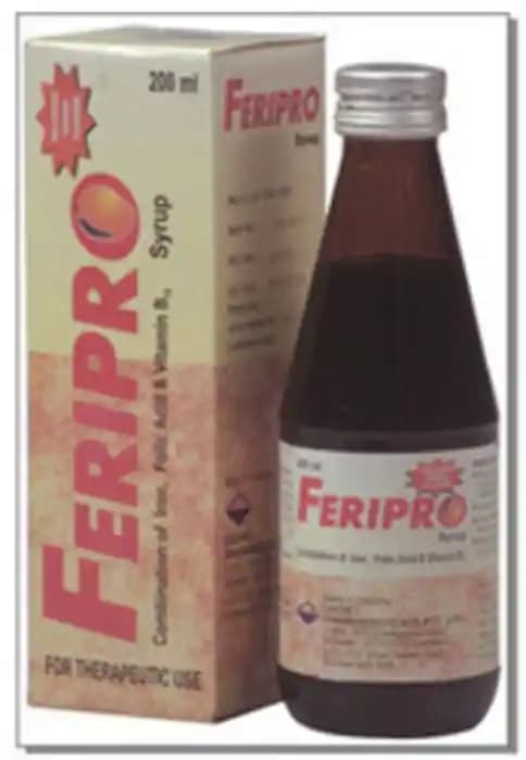 Feripro Syrup (1 Bottle of 200 ml Syrup)