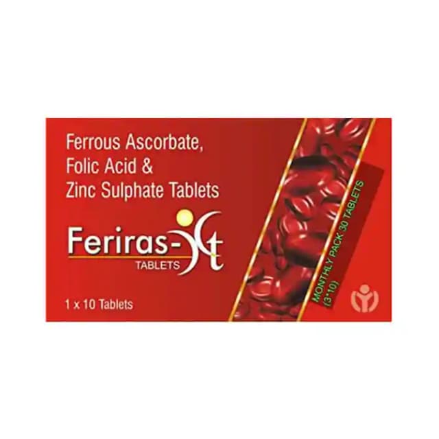 Feriras XT (1 Strip Of 10 tablets)