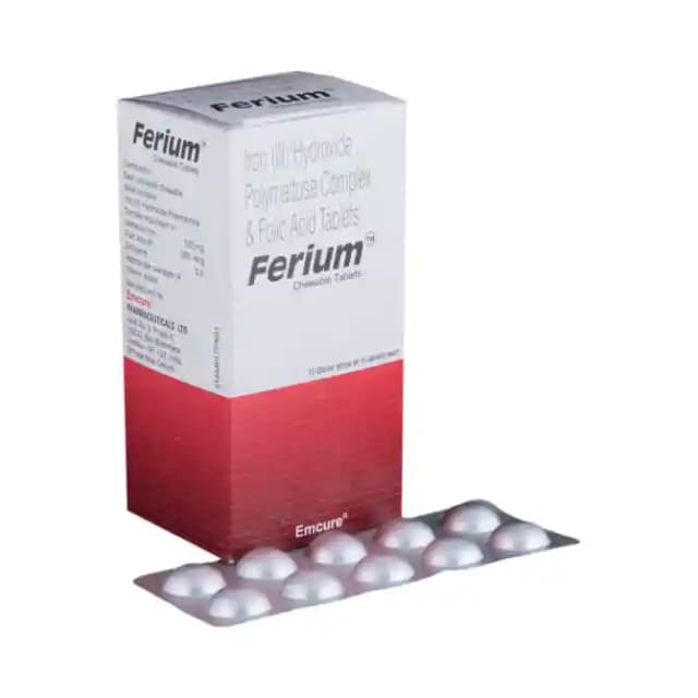 Ferium Chewable (10 Capsules in 1 strip)