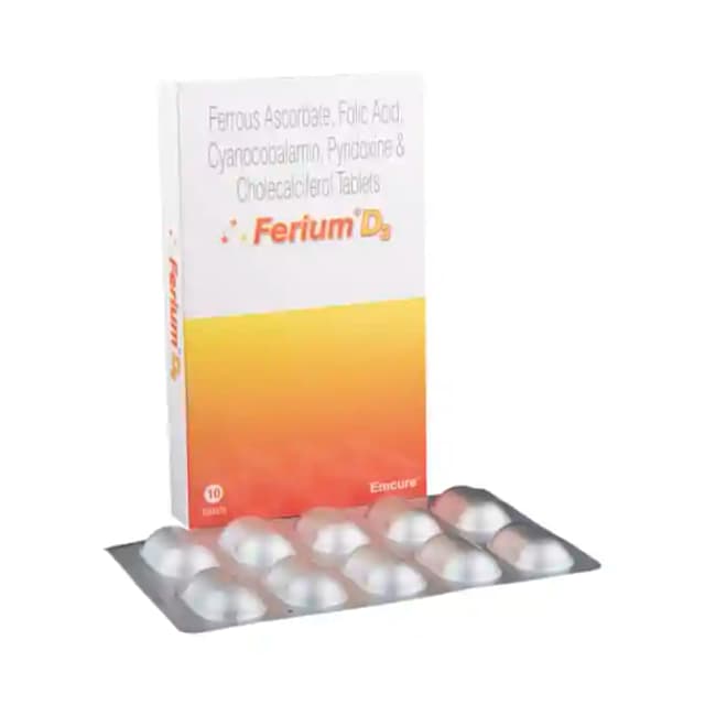 Ferium D3 (1 Strip Of 10 tablets)