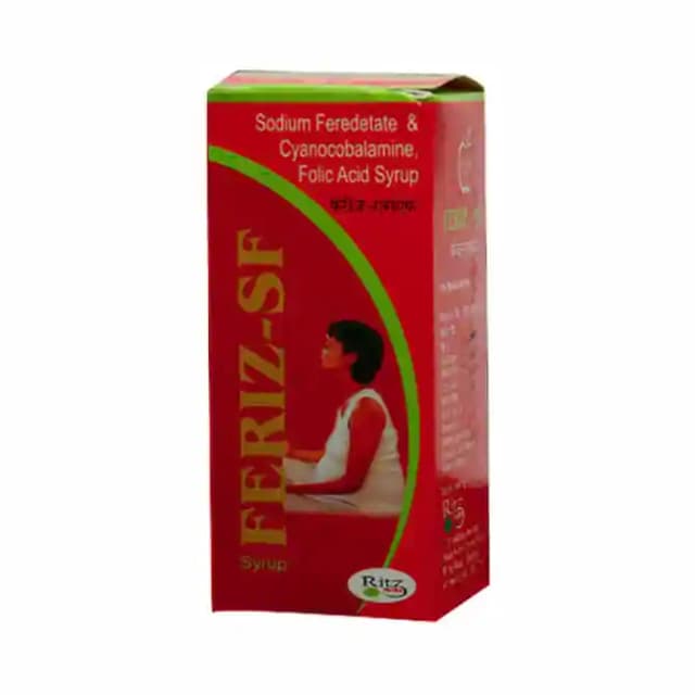 Feriz SF Syrup (1 Bottle of 150 ml Syrup)