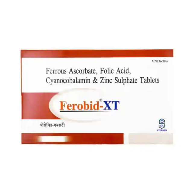 Ferobid XT (1 Strip Of 10 tablets)