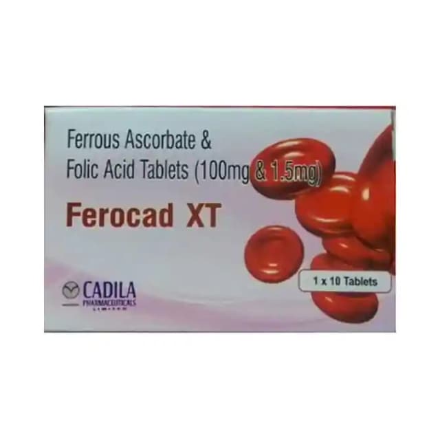 Ferocad XT (1 Strip Of 10 tablets)