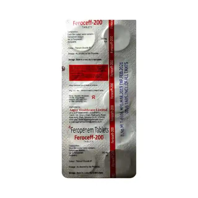 Feroceff 200 (6 tablets in 1 strip)