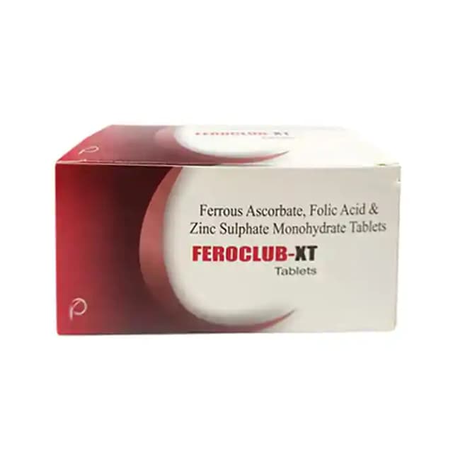 Feroclub XT (1 Strip Of 10 tablets)