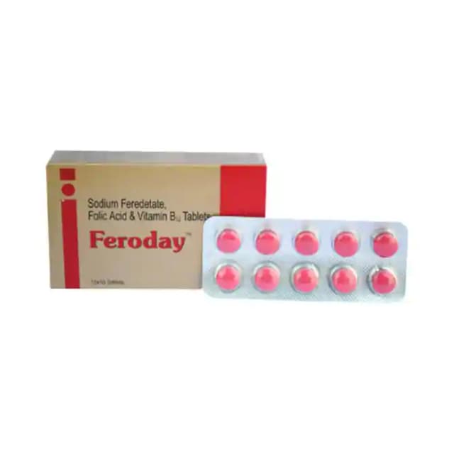 Feroday (1 Strip Of 10 tablets)