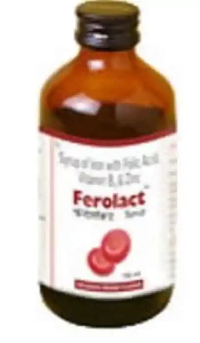 Ferolact Syrup (1 Bottle of 200 ml Syrup)