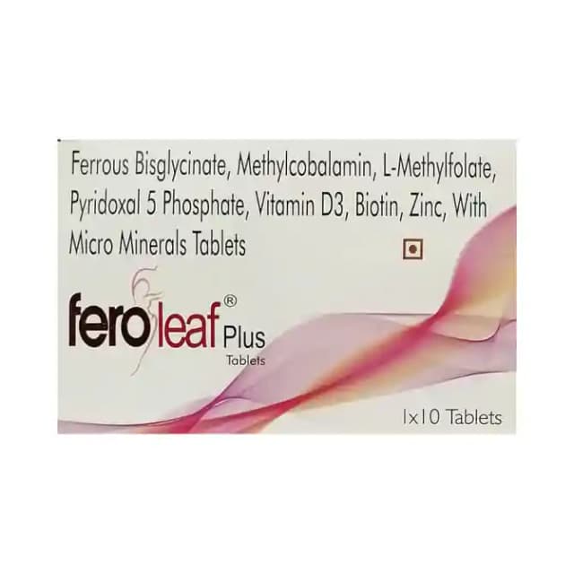Feroleaf Plus (1 Strip Of 10 tablets)