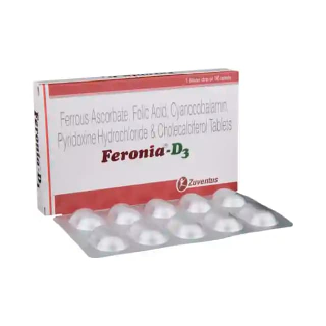 Feronia D3 (10 tablets in 1 strip)
