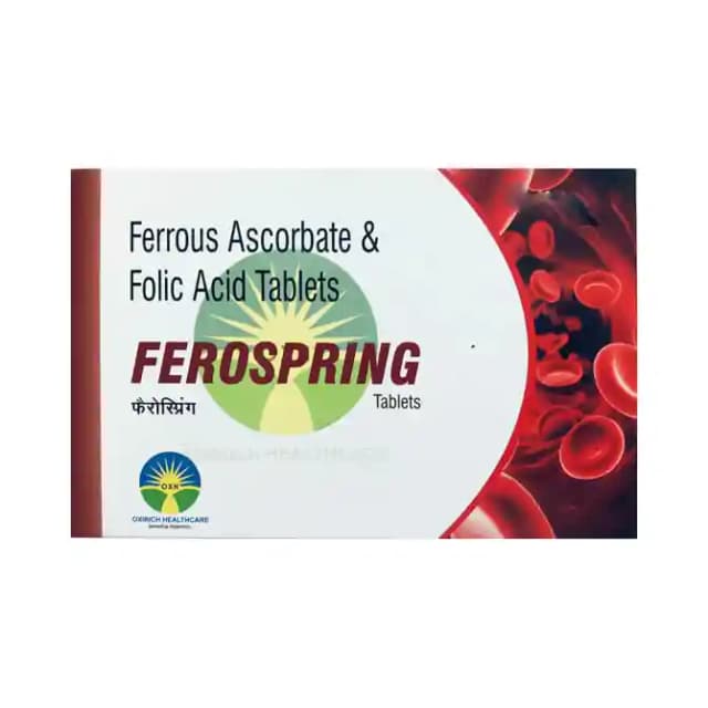 Ferospring (1 Strip Of 10 tablets)