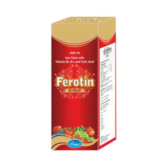 Ferotin Syrup (1 Bottle of 200 ml Syrup)