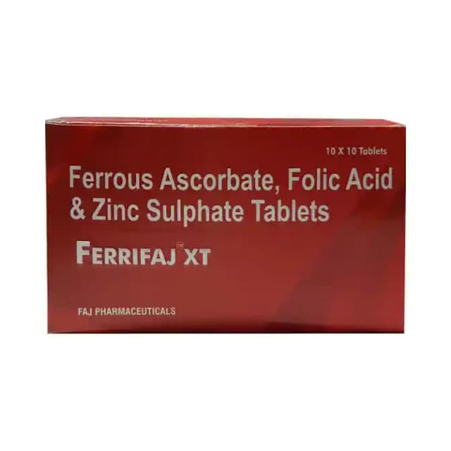 Ferrifaj XT (1 Strip Of 10 tablets)