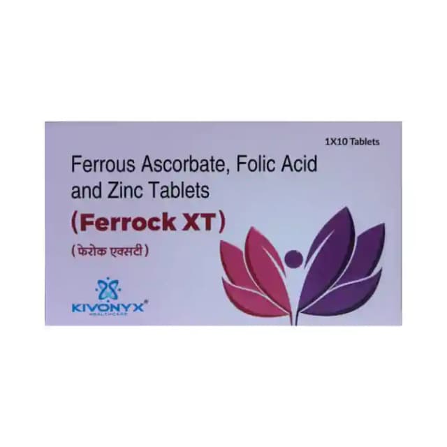 Ferrock XT (1 Strip Of 10 tablets)