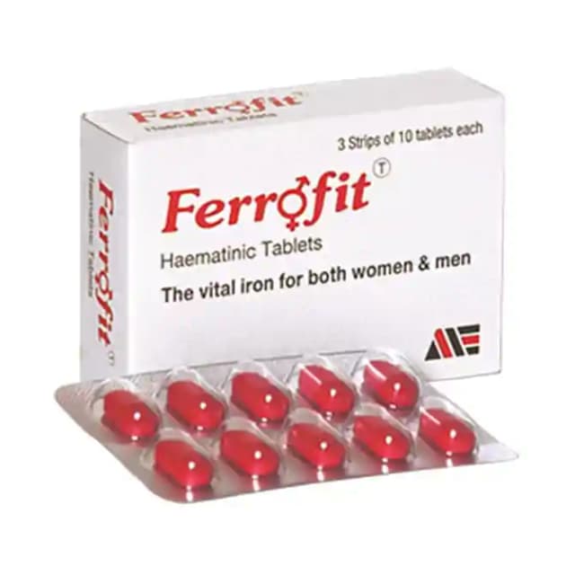 Ferrofit (1 Strip Of 10 tablets)
