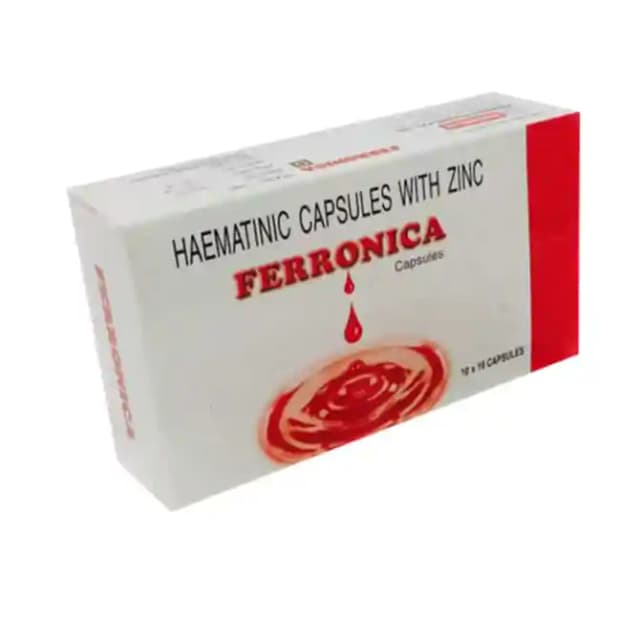 Ferronica (1 Strip Of 10 capsules)