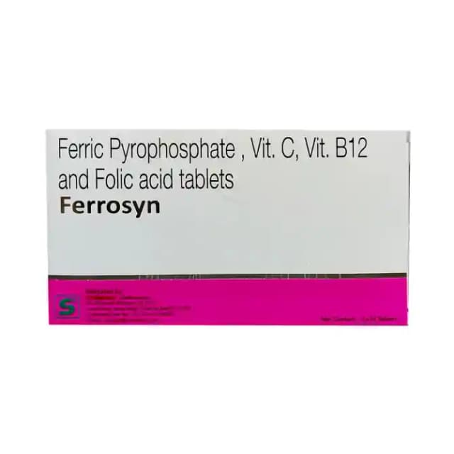 Ferrosyn (1 Strip Of 10 tablets)