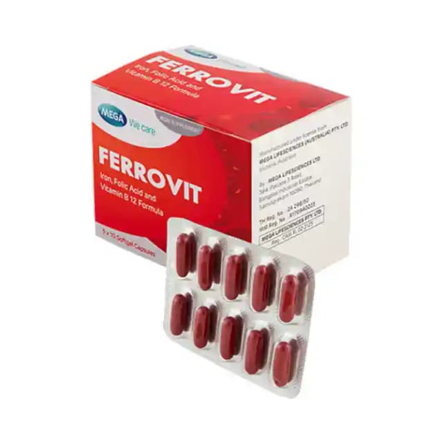 Ferrovit (1 Strip Of 10 tablets)