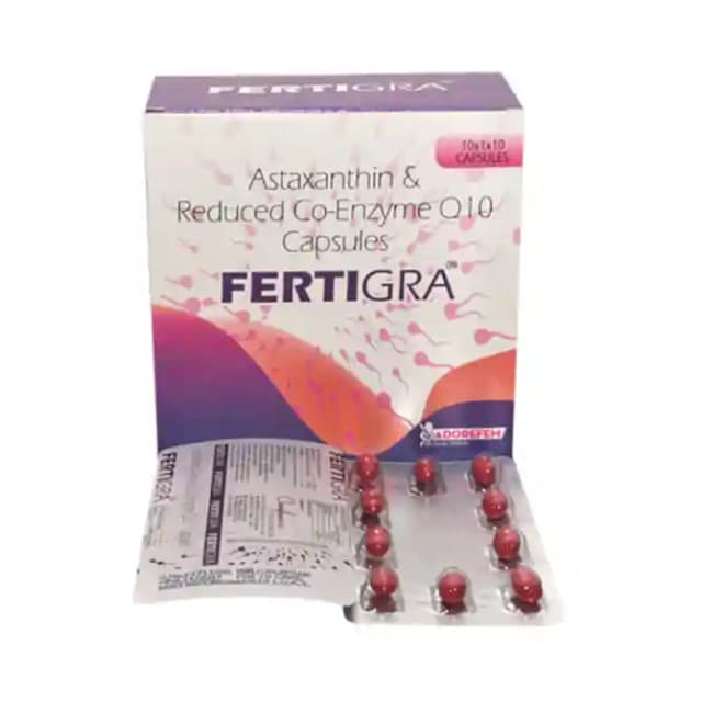 Fertigra (1 Strip Of 10 capsules)