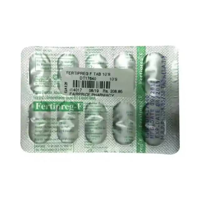 Fertipreg F (1 Strip Of 10 tablets)