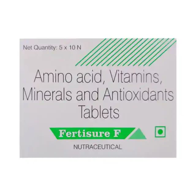 Fertisure F Nutraceutical (10 tablets in 1 strip)