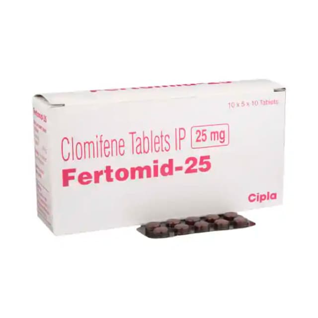 Fertomid 25 (10 tablets in 1 strip)