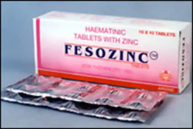 Fesozinc (1 Strip Of 10 tablets)