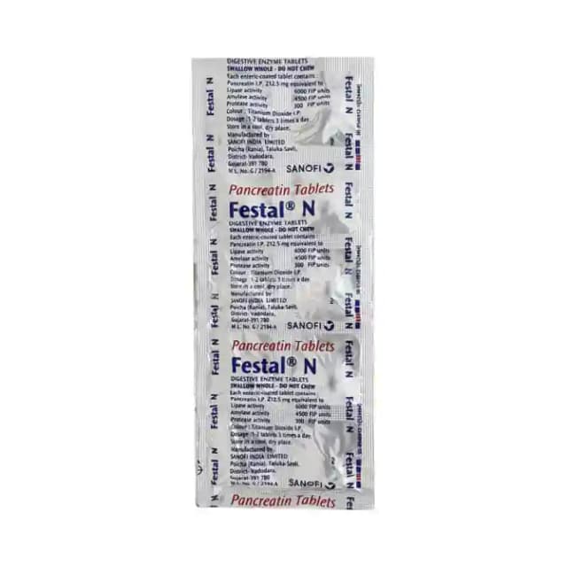 Festal N (10 tablets in 1 strip)