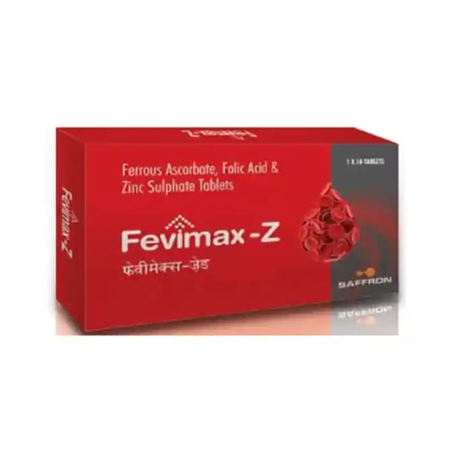 Fevimax Z (1 Strip Of 10 tablets)