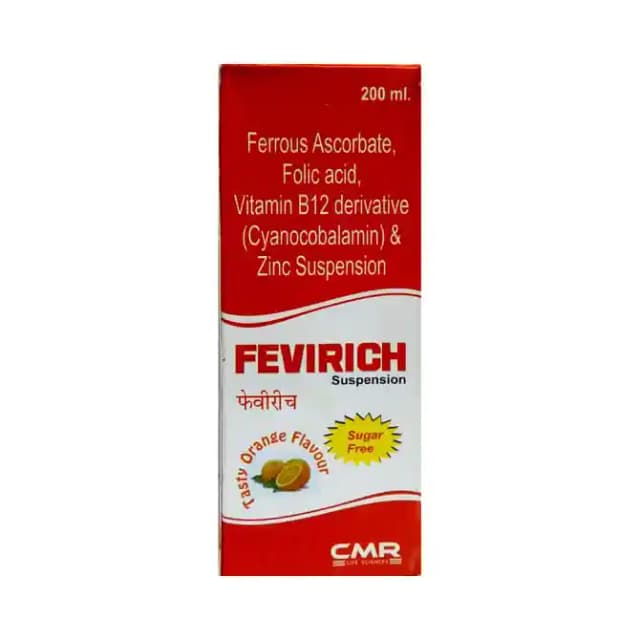 Fevirich Syrup (1 Bottle of 200 ml Syrup)