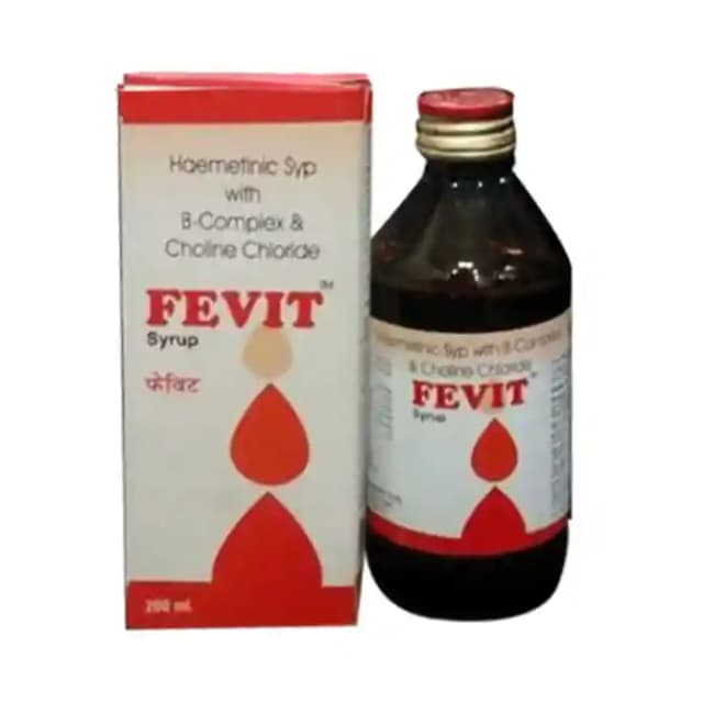 Fevit Syrup (1 Bottle of 200 ml Syrup)