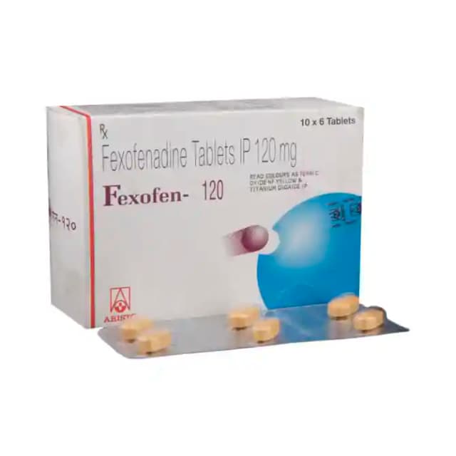 Fexofen 120 (6 tablets in 1 strip)
