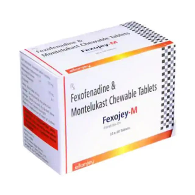 Fexojey M Chewable (10 Chewable Tablets in 1 strip)