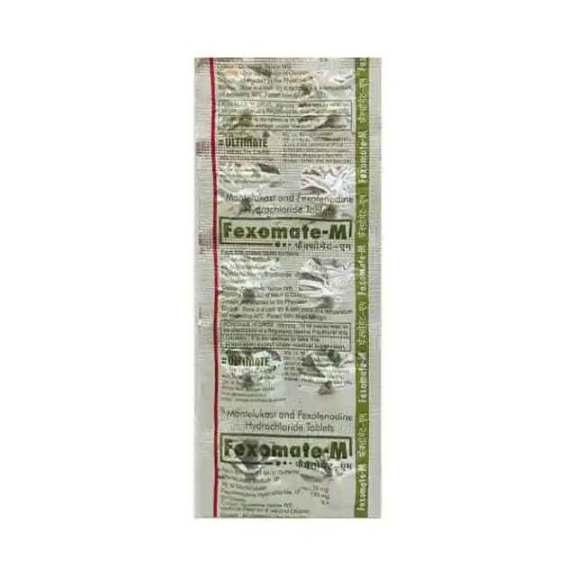 Fexomate M (10 tablets in 1 strip)