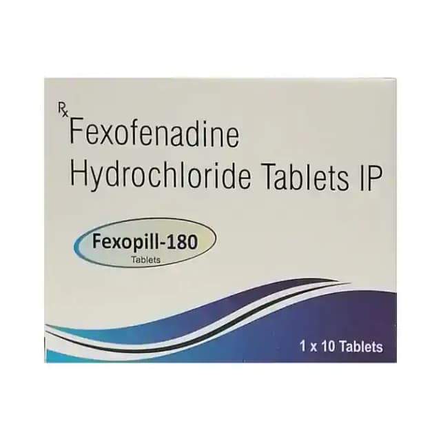Fexopill 180 (10 tablets in 1 strip)