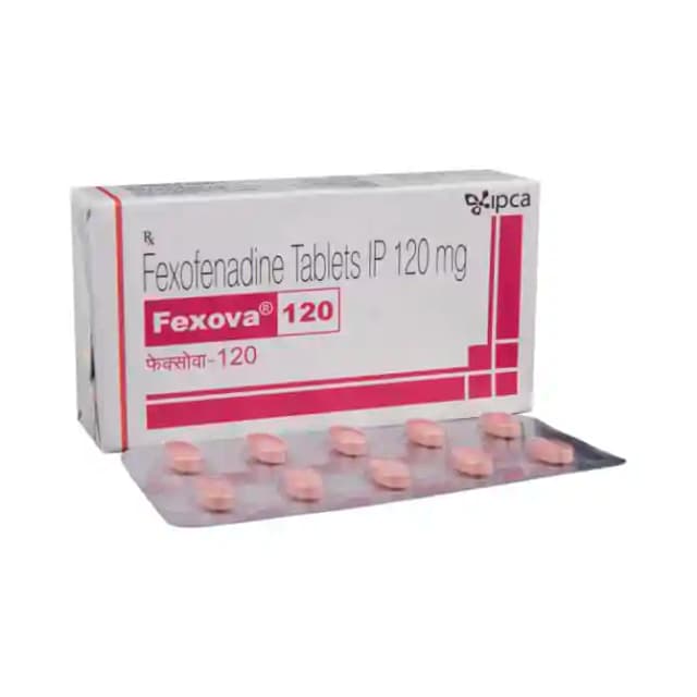 Fexova 120 (10 tablets in 1 strip)
