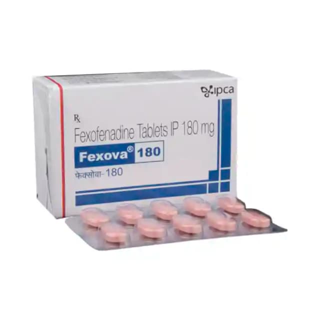 Fexova 180 (10 tablets in 1 strip)
