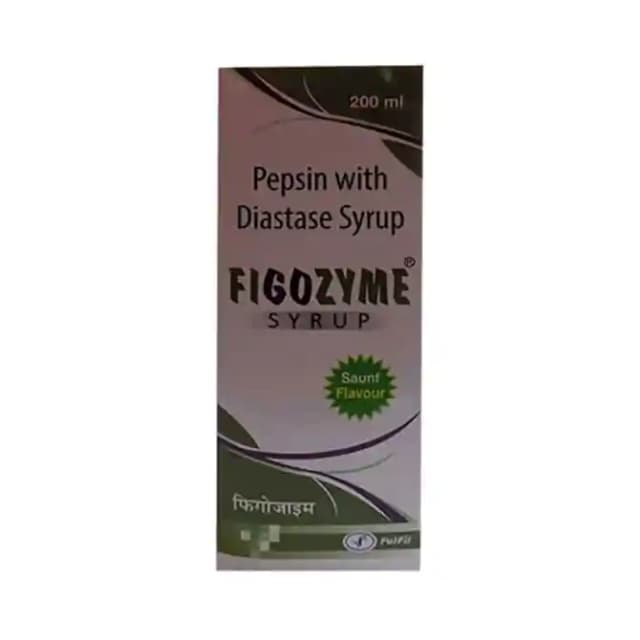 Figozyme Syrup Saunf (1 Bottle of 200 ml Syrup)