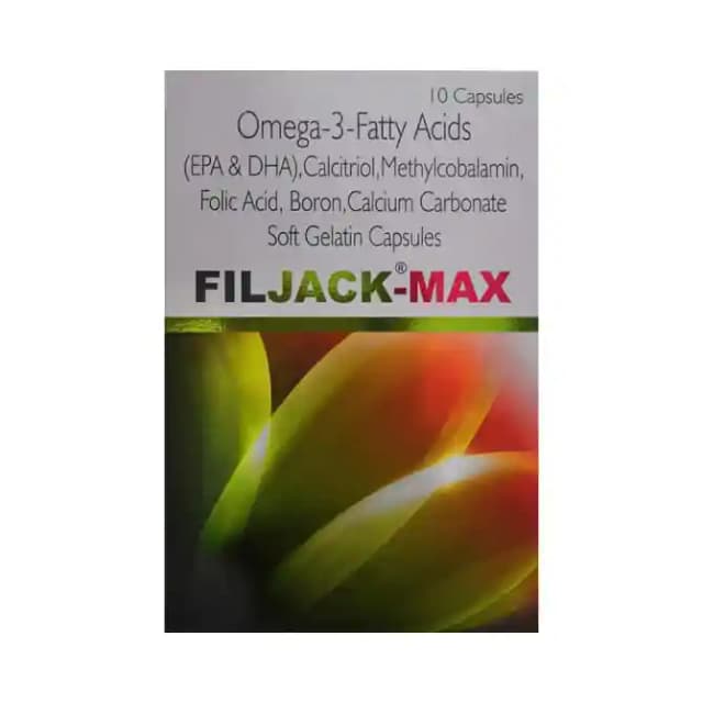 Filjack Max (1 Strip Of 10 capsules)