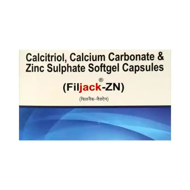 Filjack ZN Softgel (1 Strip Of 10 soft gelatin capsules)
